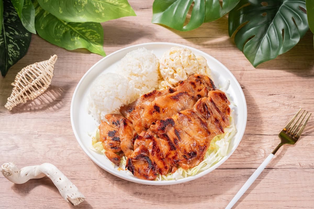 DQ HAWAIIAN BBQ Chicken plate