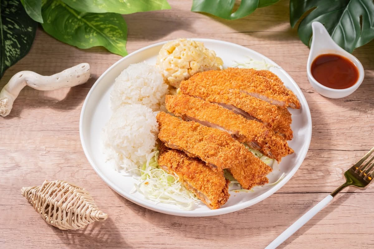 DQ Chicken Katsu plate